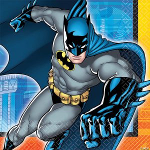 Batman lunch napkins